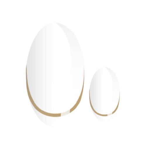 Lune Transparent Nagelfolien von MANIFIX