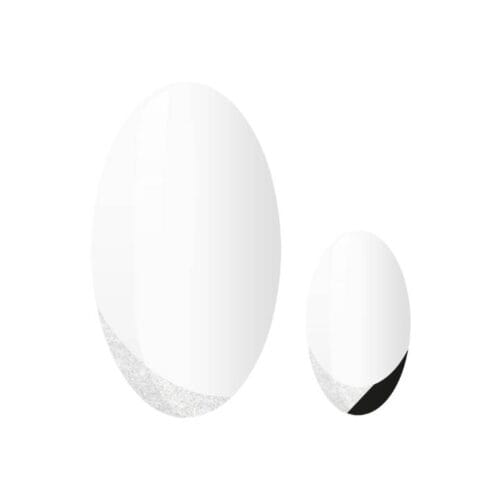 Noir De Nuit Transparent Nagelfolien von MANIFIX