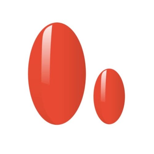 Rebellious Orange Nagelfolien Manifix