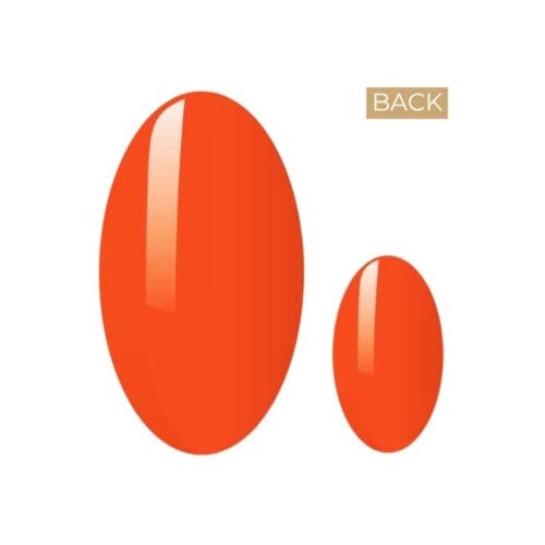 Rebellious Orange Nagelfolien Manifix