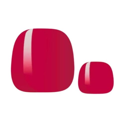 Berry Purple Füße UV Nagelfolien