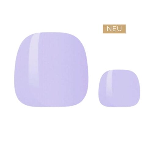 Pleasure Purple Füße UV Nagelfolien
