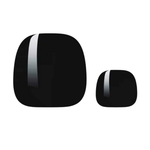Powerful Black UV Nagelfolien Manifix Füße 2 New