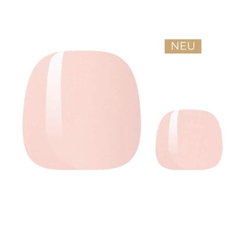 Tender Rosa UV Nagelfolien Füße Manifix