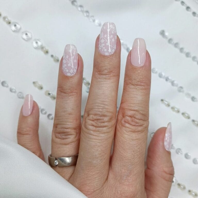 Bride Nailart UV Nagelfolien Manifix Blumenmuster New
