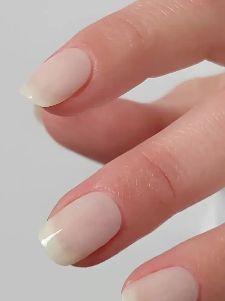 Lovestory White Milky Uv Gelfolien Tragefoto