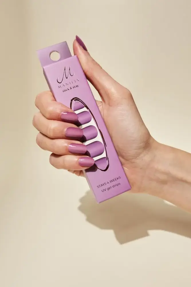 Kush Lila Ombre Uv Nagelfolien Hand