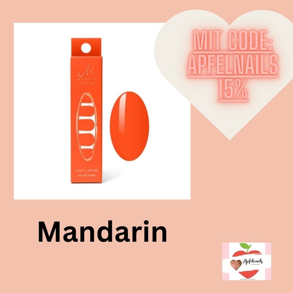 Manifix UV-Folie Mandarin – Langanhaltende Schönheit für Ihre Nägel! 3 Manifix UV Folie Mandarin – Langanhaltende Schoenheit fuer Ihre Naegel2