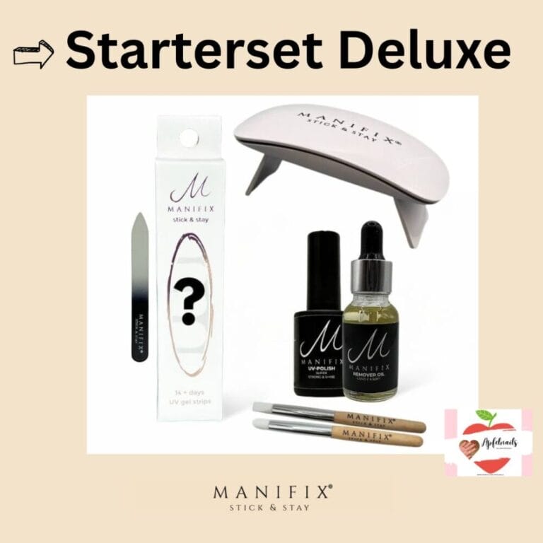 Entdecke das Manifix Starterset Deluxe – Alles fuer perfekte Naegel