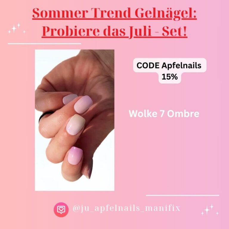 Sommer Trend Gelnägel 2 Sommer Trend Gelnaegel1