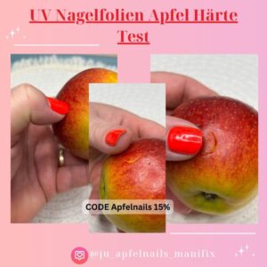 Naturnagelverstärkung 3 Starke Naegel mit Manifix UV Nagelfolien Die perfekte Loesung fuer schoene gepflegte Naegel