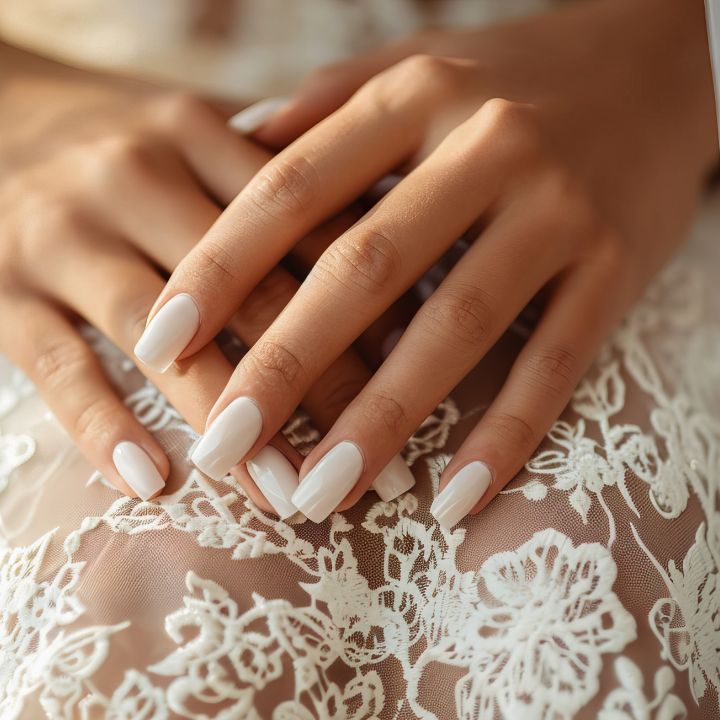 Weiße Nägel leicht gemacht: Von minimalistischen Designs bis zu smarten Nagelfolien – so gelingt der Look zuhause 3 Der zeitlose Trend fuer jeden Anlass