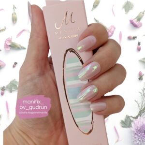 Nagel Klebefolien 5 Nageldesign Chrom Effekt