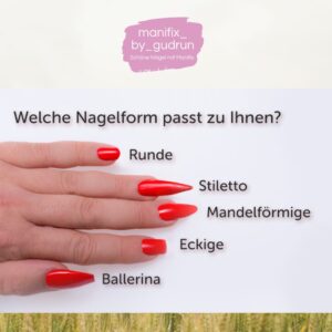 Welche Nagelform passt zu meinen Haenden