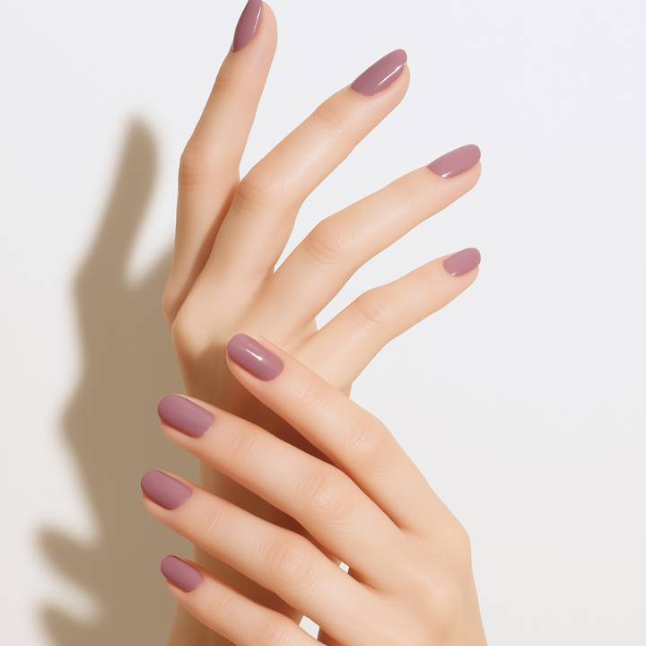 Herbstliche Farbtrends: Die besten UV-Nagelfolien für einen stylischen Look in der Saison! 5 majestic-purple-uv-nagelfolie-manifix-haende