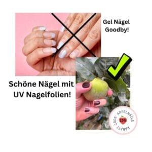 Dünne Nägel nach Gelnägeln