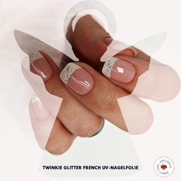 ❄ Schöne Winter Nägel 2025 – Die Top Designs & Farben für kalte Tage! 2 Glitzer-Designs