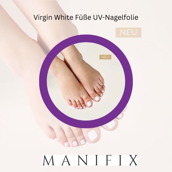 Fußnägel im Winter: So einfach gelingt’s mit UV-Folien 2 schöne Zehennägel
