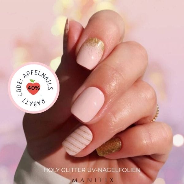 Nageldesign Winter Glitzer – Trendige Ideen für funkelnde Winternägel