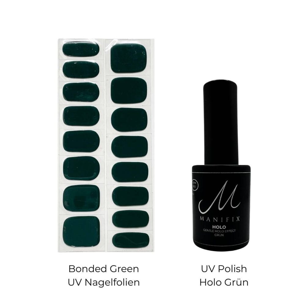 gruene-weihnachtsnaegel-glam-set-uv nagelfolien-manifix