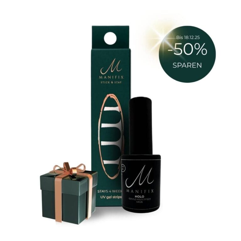 gruene-weihnachtsnaegel-glam-set-uv nagelfolien-manifix