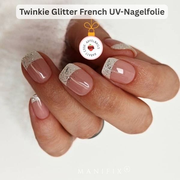 French Glitzer zu Weihnachten