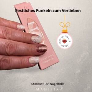Frühlingsnägel 18 Rosa Glitzer Nägel zu Weihnachten Die schönsten festlichen Nagelideen