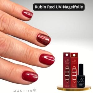 Folien für Nägel 23 Weihnachtsnägel: Rot trifft Gold Glitzer – darum wollen jetzt alle Rubinrot