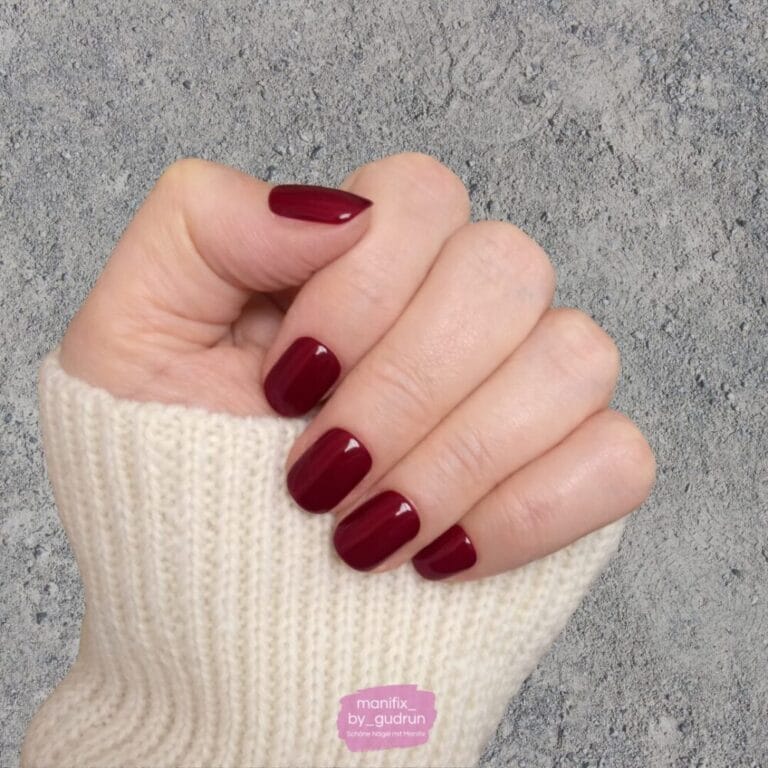 Bordeaux Nägel Zeitlose Eleganz und moderner Nageltrend 20252026