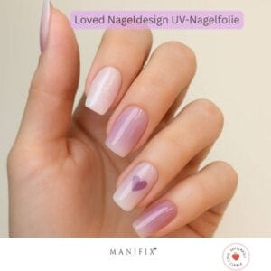 Frühlingsnägel zum Valentinstag