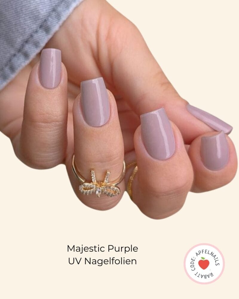 Lila Nageldesign 2026 Timeless Purple ist der neue Klassiker