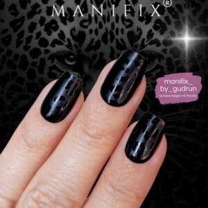 Naturnagelverstärkung 24 Trendstarkes Leopardenmuster & moderne Styles mit UV Folien von Manifix