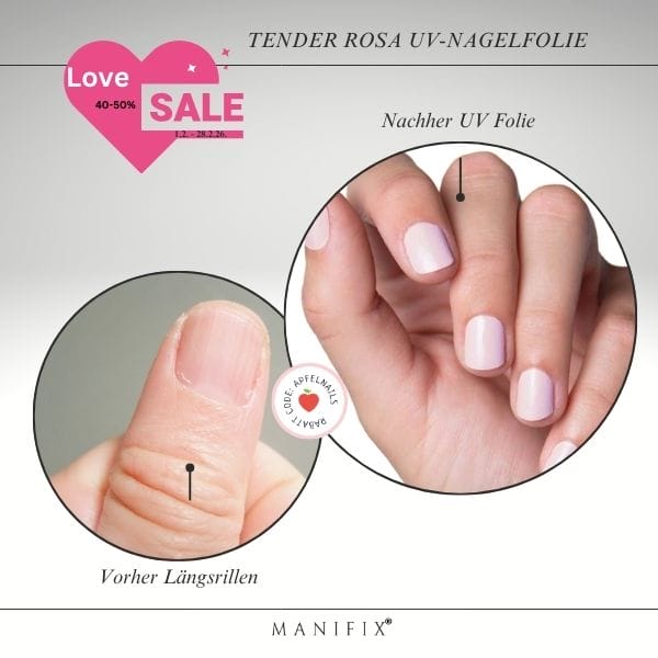 Längsrillen der Fingernägel? So machen UV-Folien deine Maniküre perfekt