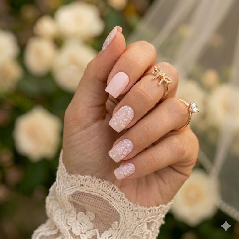 Brautnägel Finde deine 4 Highlights für den perfekten Look (5)