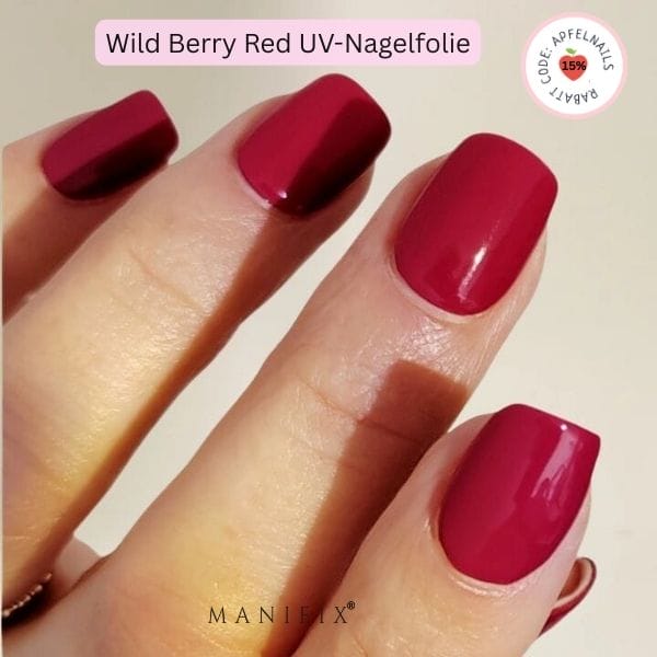 Nageldesign Rot So gelingen dir perfekte Nägel mit UV-Folien