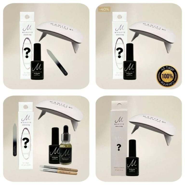 Nagelset für Anfänger – Einfach starten mit UV-Nagelfolien von Manifix