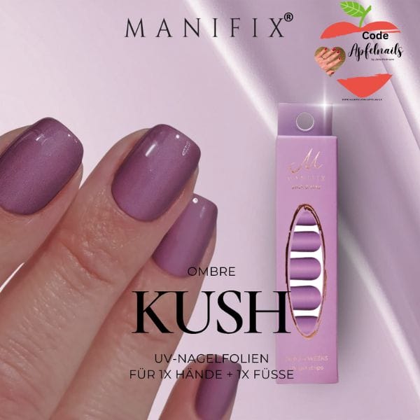 Weltfrauentag Aktion 1x UV Nagelfolie „Kush Ombe“ gratis zu deiner Bestellung