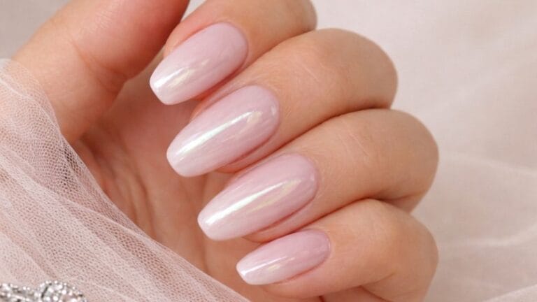 Brautnägel elgeant in rosa