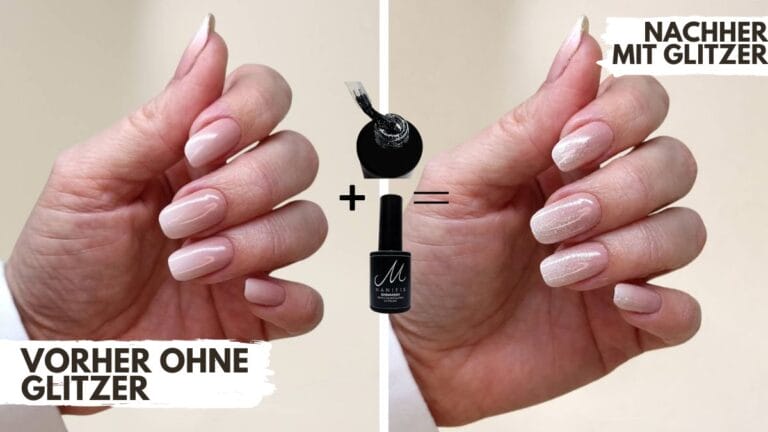 Babyboomer Glitzer 3 einfache Profi-Tricks für perfekte Nägel in Minuten